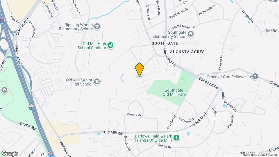 Elvaton Towne Map and Location Details