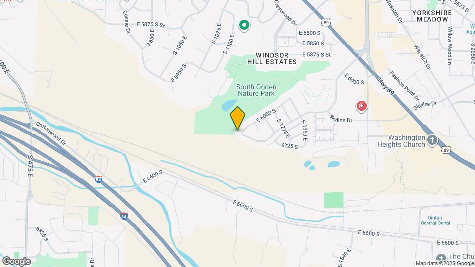 1148 E 6000 S Map and Location Details