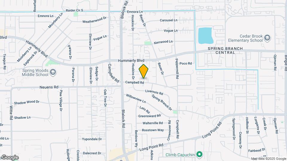 9414 Campbell Rd Map and Location Details