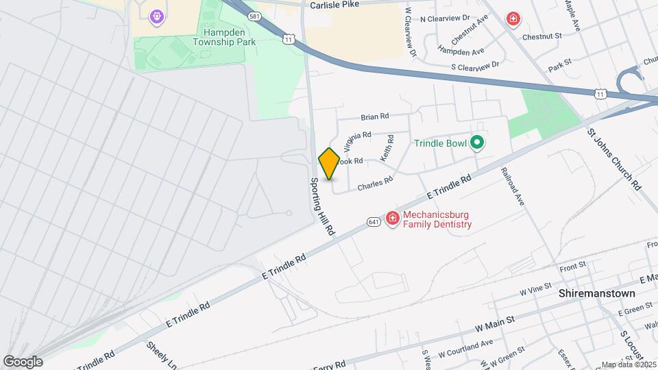 334 Charles Rd Map and Location Details