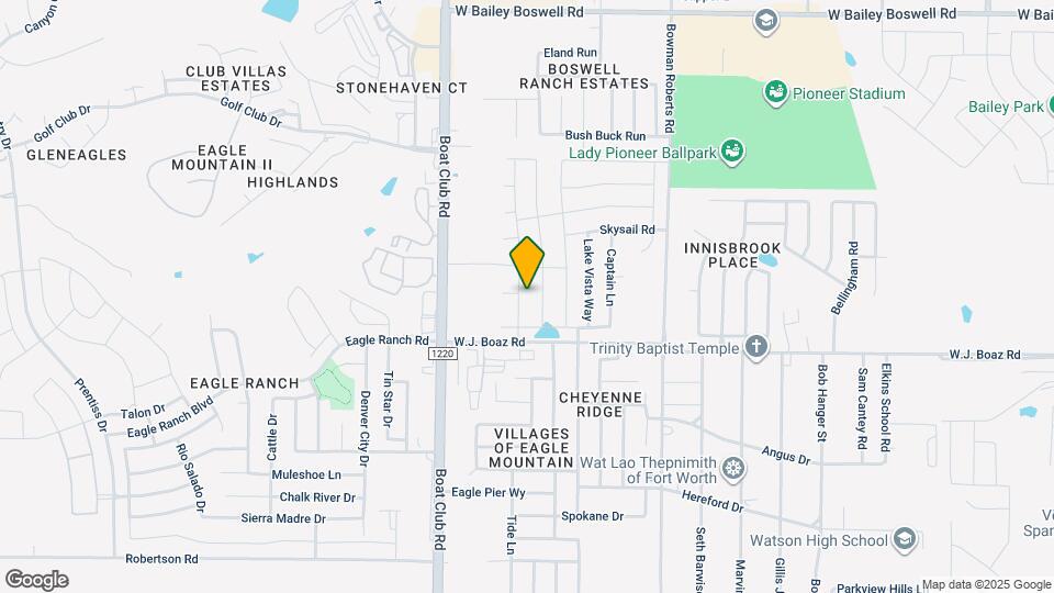 7436 Schooner Dr. Map and Location Details