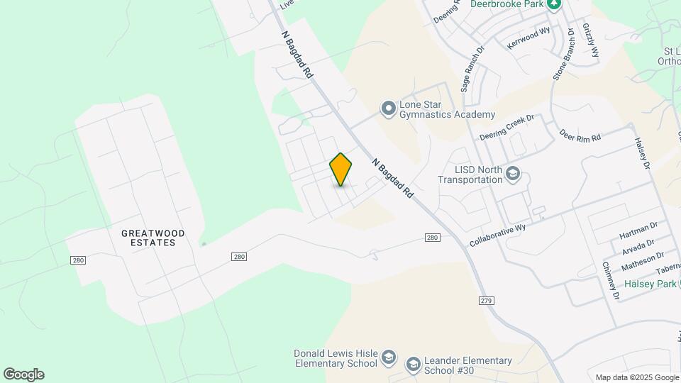 2440 Berryville Ln Map and Location Details