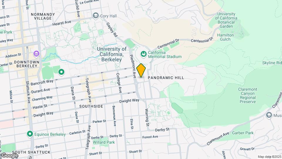 2811 Channing Way Map and Location Details