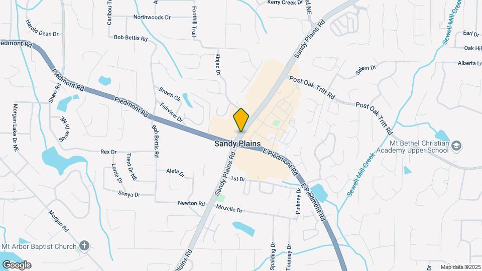 2648 Sandy Plains Rd Map and Location Details