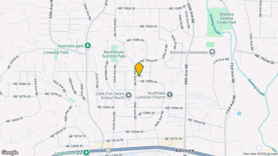 6410 NE 188th St Map and Location Details