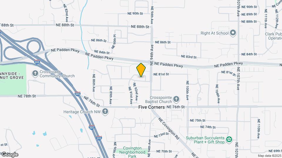 9300 NE 81st St Map and Location Details