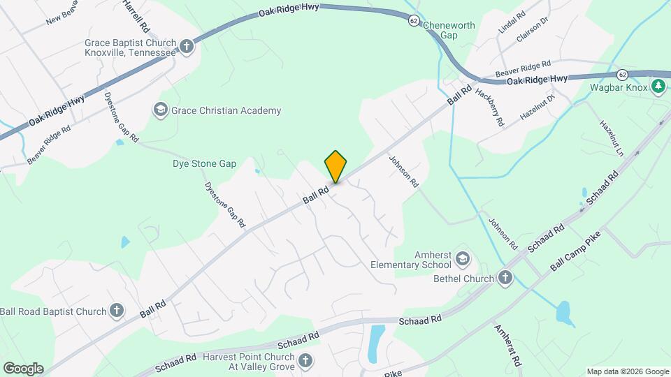 5405 Crooked Oak Ln Mapa y Detalles de la Ubicación