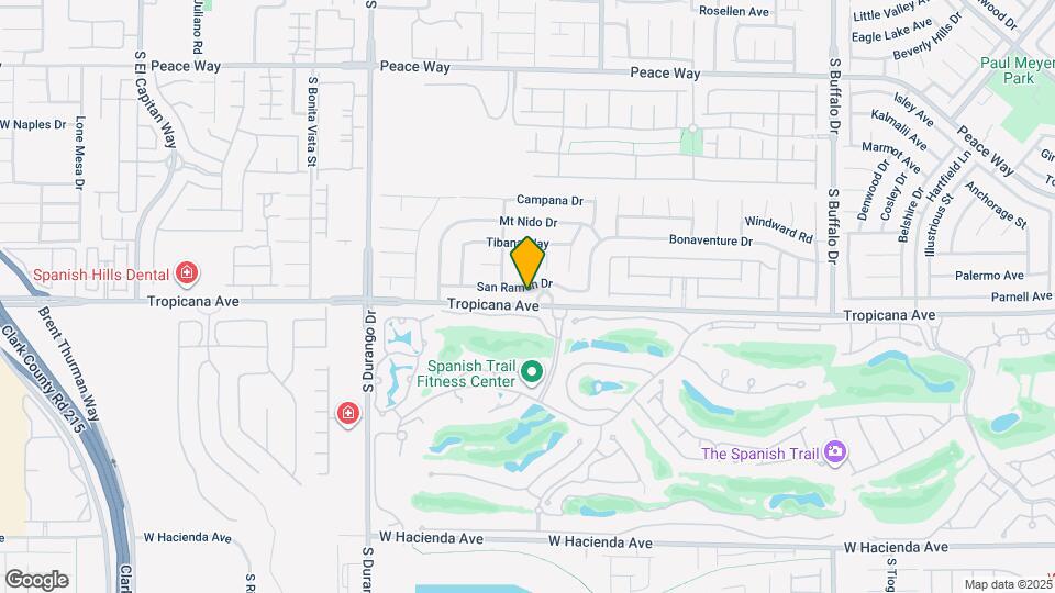 8317 San Ramon Dr Map and Location Details