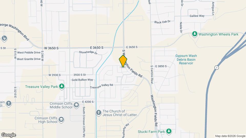 3861 Mustang Vly Dr Map and Location Details