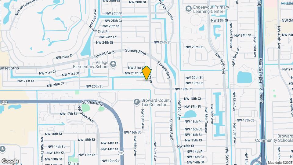 6420 NW 20th Ct Mapa y Detalles de la Ubicación