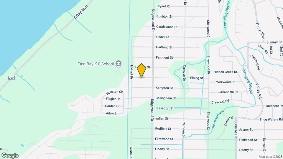 6545 Fern St Map and Location Details