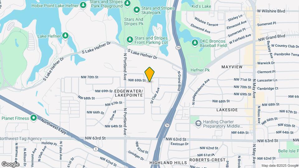 6901 Reed Dr Map and Location Details