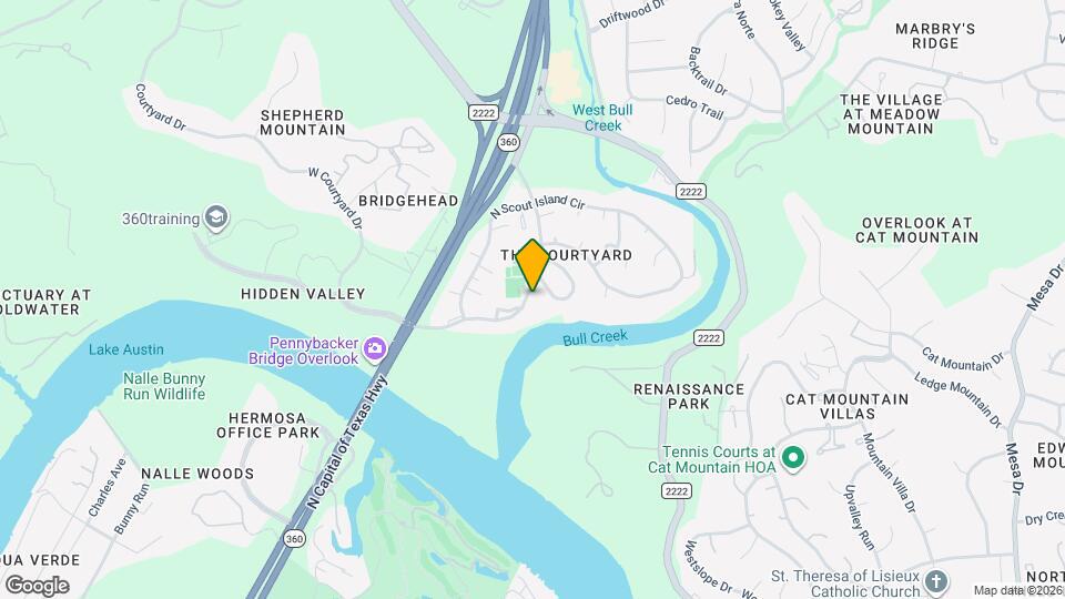 5607 Courtyard Dr Map and Location Details