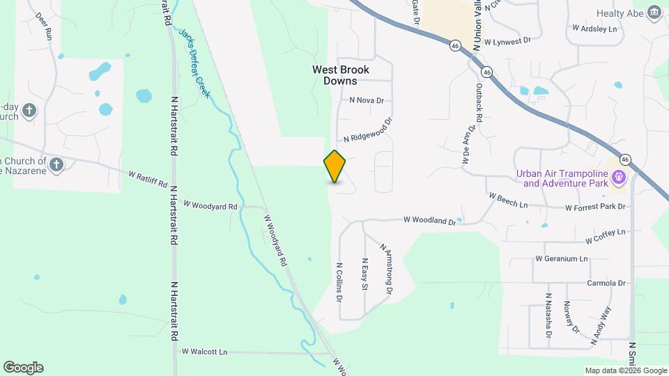 4075 N Brookwood Dr Map and Location Details