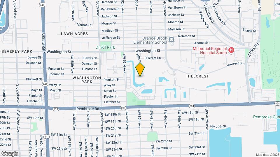 1200 Hillcrest Ct Map and Location Details