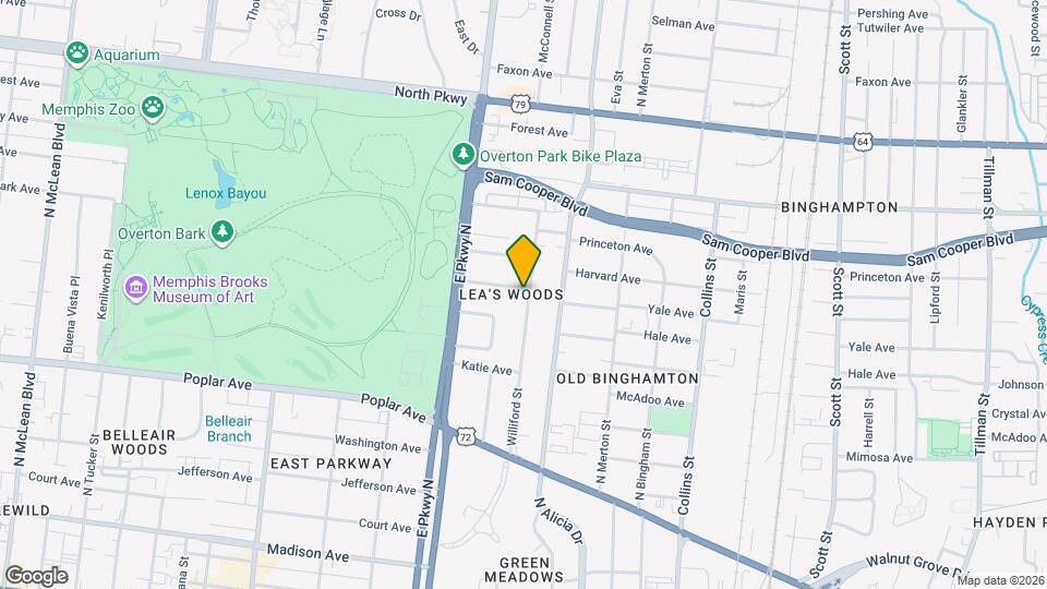 2405 Eastwood Ave Map and Location Details