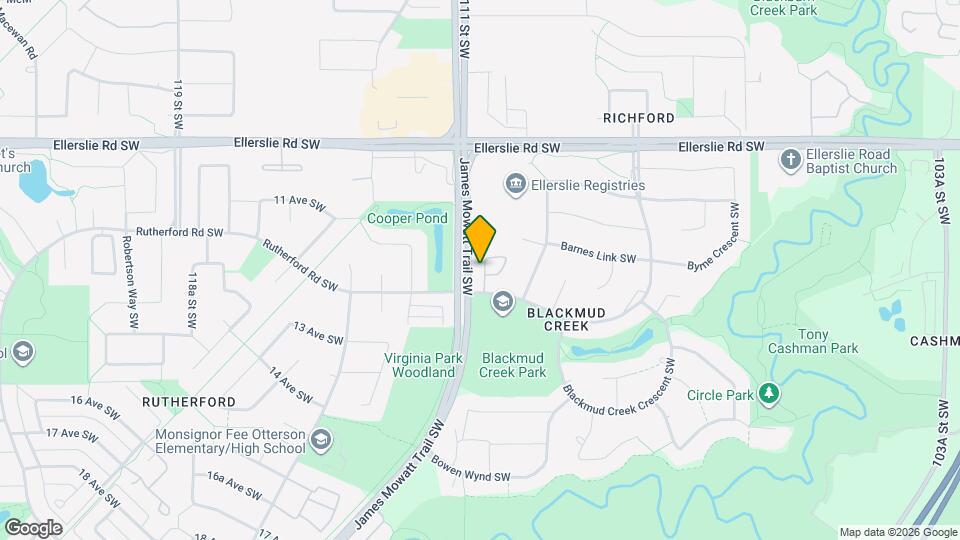 2098 Blackmud Creek Dr SW Map and Location Details
