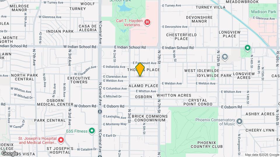 333 E Clarendon Ave Map and Location Details