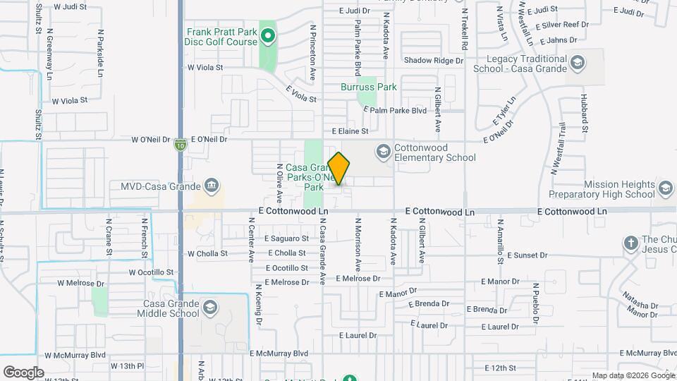 1640 N Cameron St Map and Location Details