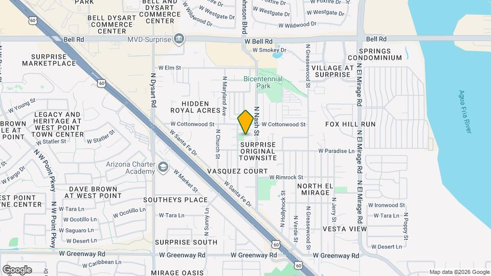 12741 W Tasha Dr, Unit Apt 3 Map and Location Details