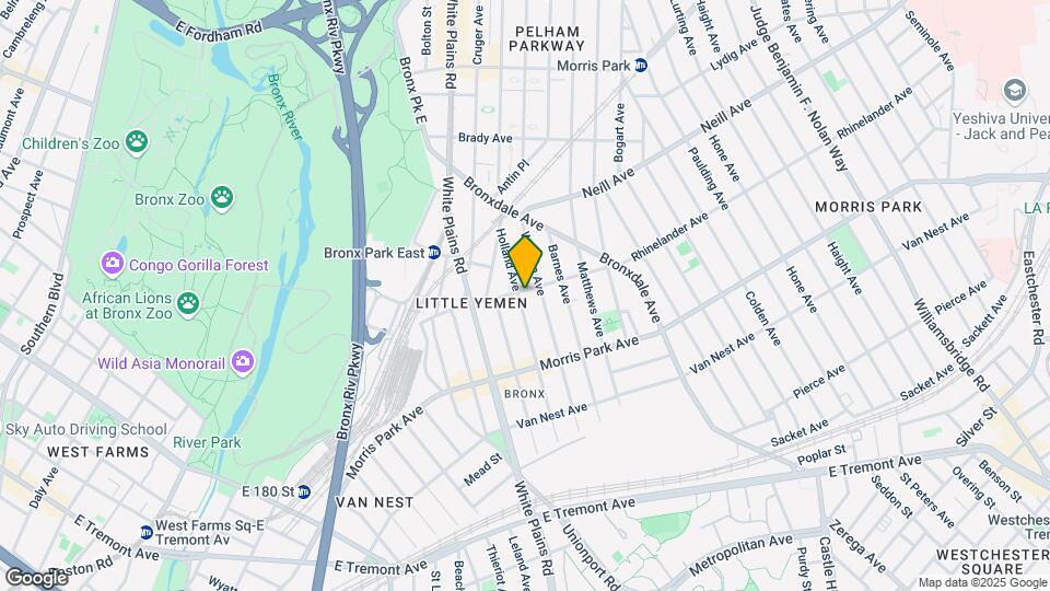 1868 Holland Ave Mapa y Detalles de la Ubicación