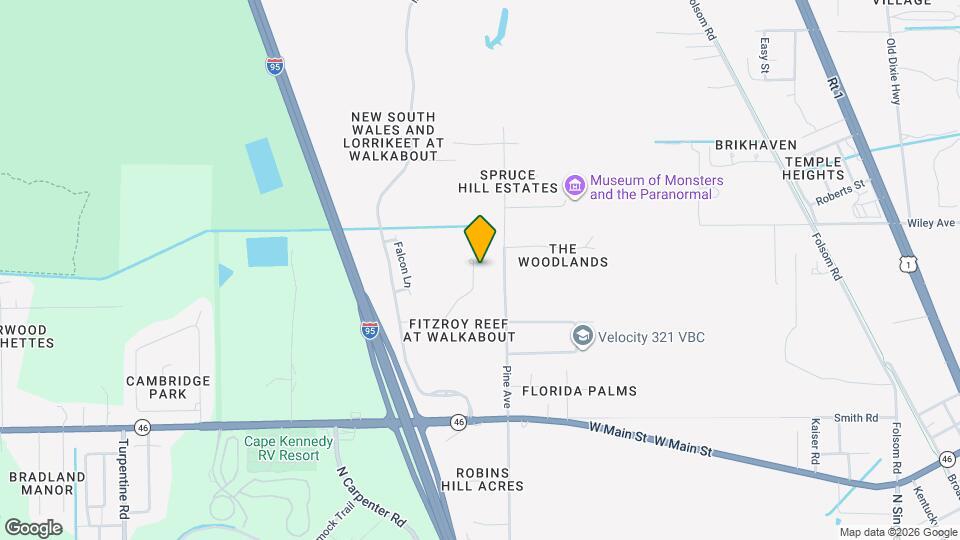 4087 Fitzroy Reef Dr Map and Location Details