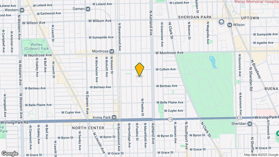4228 N Paulina St, Unit 2 Map and Location Details