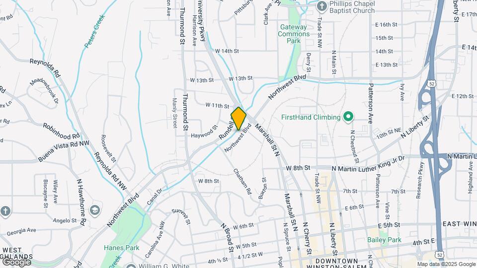 645 W Northwest Blvd Map and Location Details