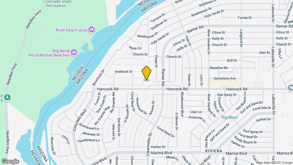 1740 Greenfield Dr Mapa y Detalles de la Ubicación