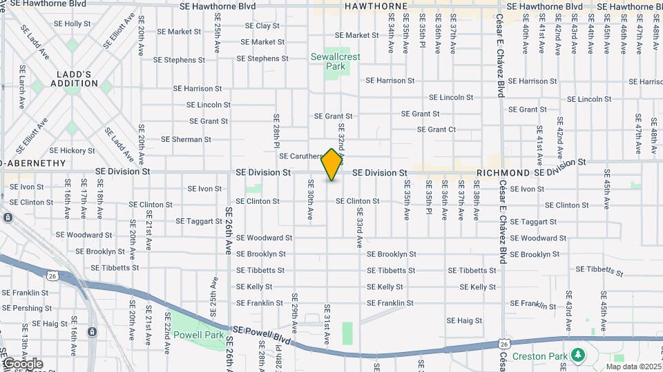 2534 SE 31st Ave Map and Location Details