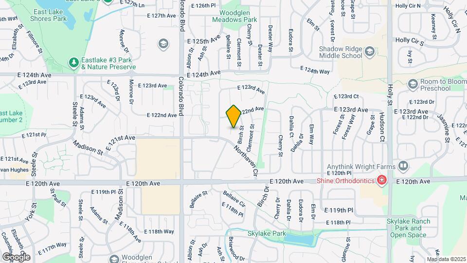 12142 Bellaire Pl Map and Location Details