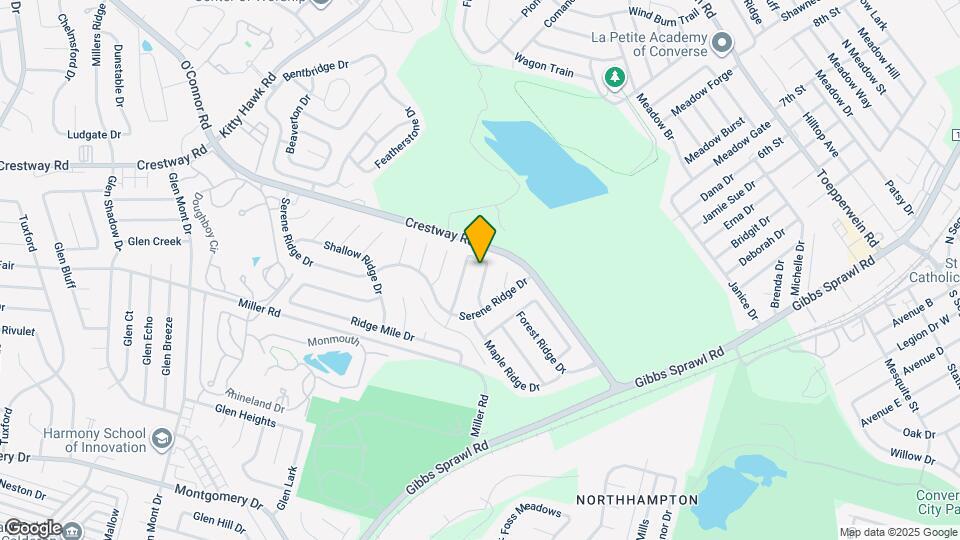 7729 Ridge Mist Dr Map and Location Details