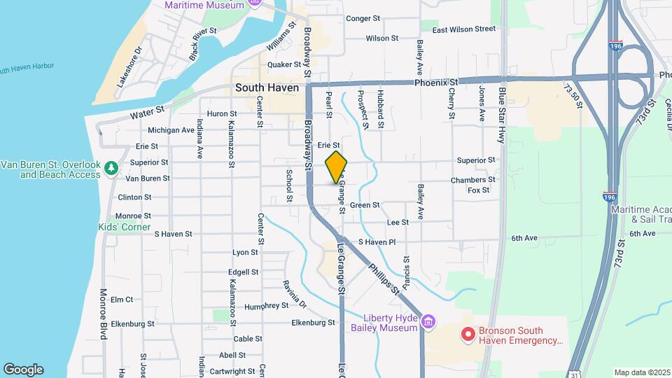 556 Lagrange St Map and Location Details