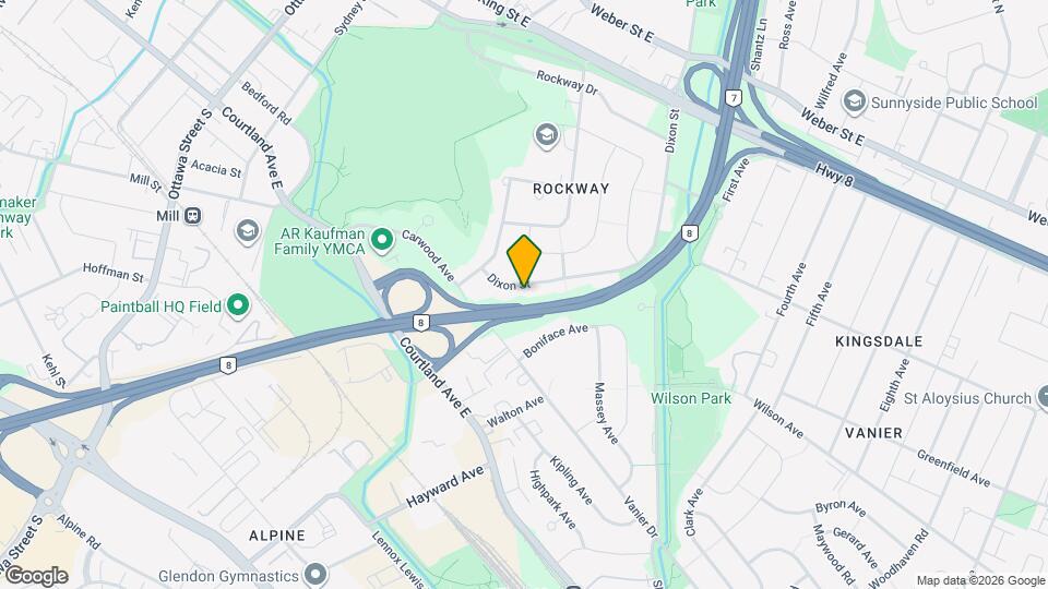 281 Dixon St Map and Location Details