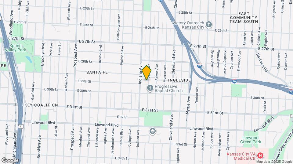 2914 Bales Ave Mapa y Detalles de la Ubicación