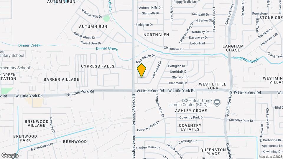 17815 Glenwolf Dr Map and Location Details