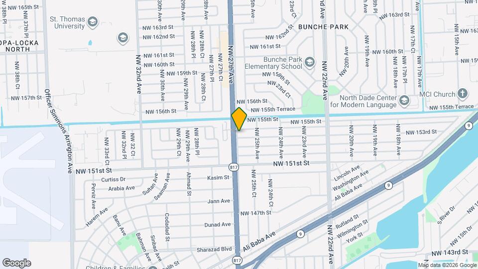 2571 NW 153rd St Mapa y Detalles de la Ubicación