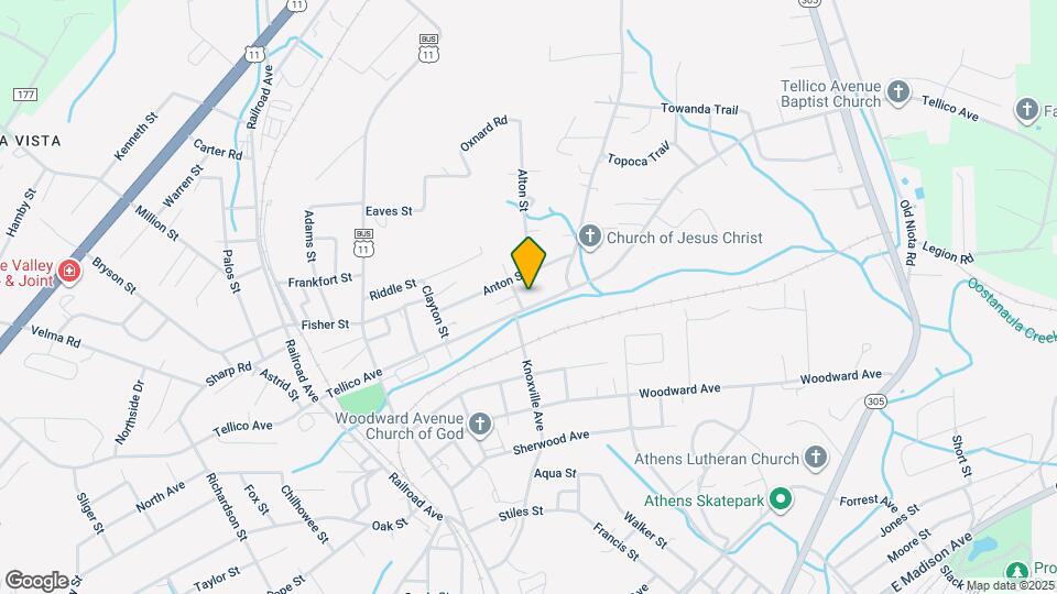 602 Tellico Ave Map and Location Details