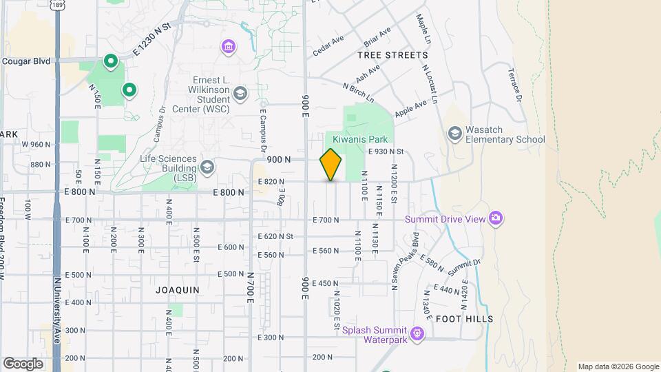 791 N 1000 E St Map and Location Details