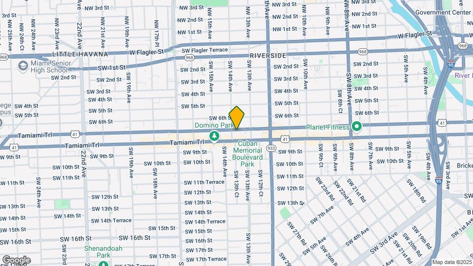 1362 SW 7th St Map and Location Details
