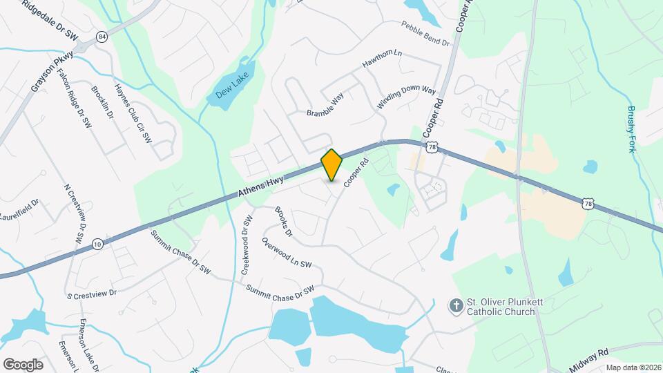 2880 Cooper Brook Dr Map and Location Details