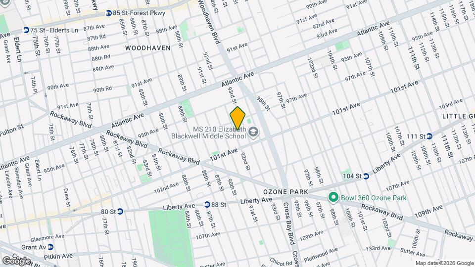 97-31 92nd St Map and Location Details