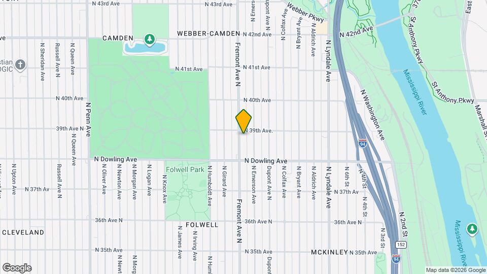3850 Fremont Ave N Map and Location Details