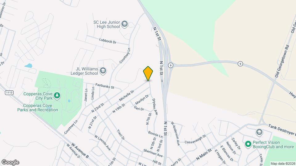 848 Michelle Dr Map and Location Details