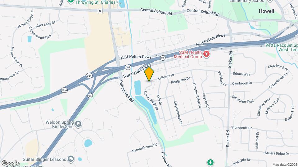 321 Shirley Ridge Dr Map and Location Details