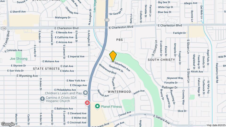 5207 Silverheart Ave Map and Location Details