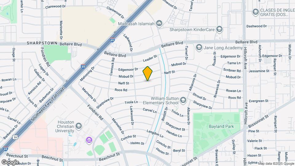 7011 Neff St Map and Location Details