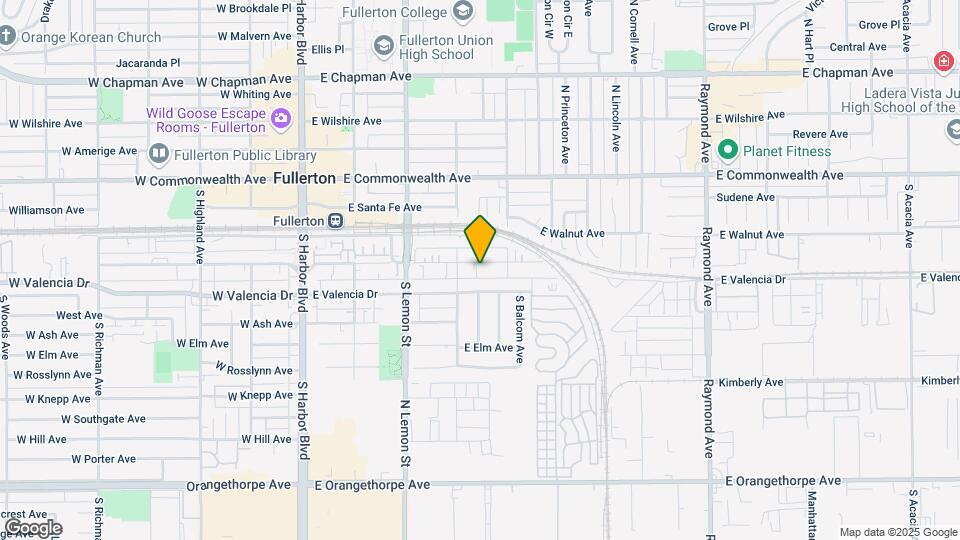 424 E Truslow Ave Mapa y Detalles de la Ubicación