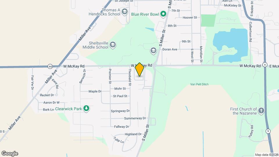 949 W McKay Rd Map and Location Details