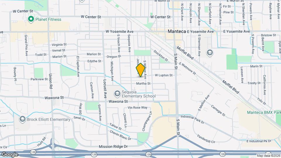 418 W Lupton St Map and Location Details
